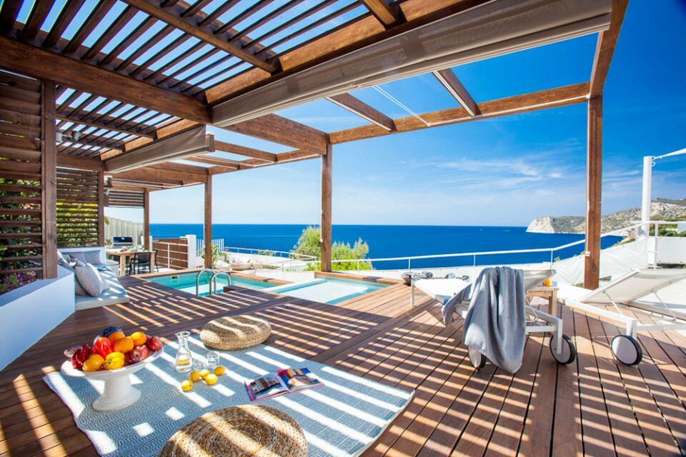 Villa Ibiza vue sur la mer