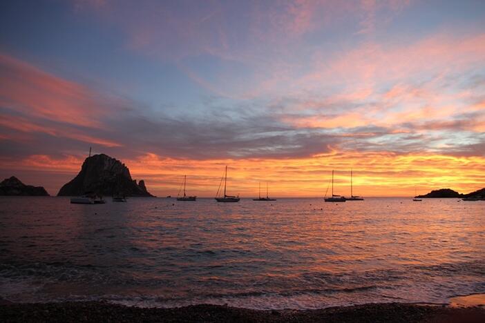 Es Vedra Ibiza coucher de soleil