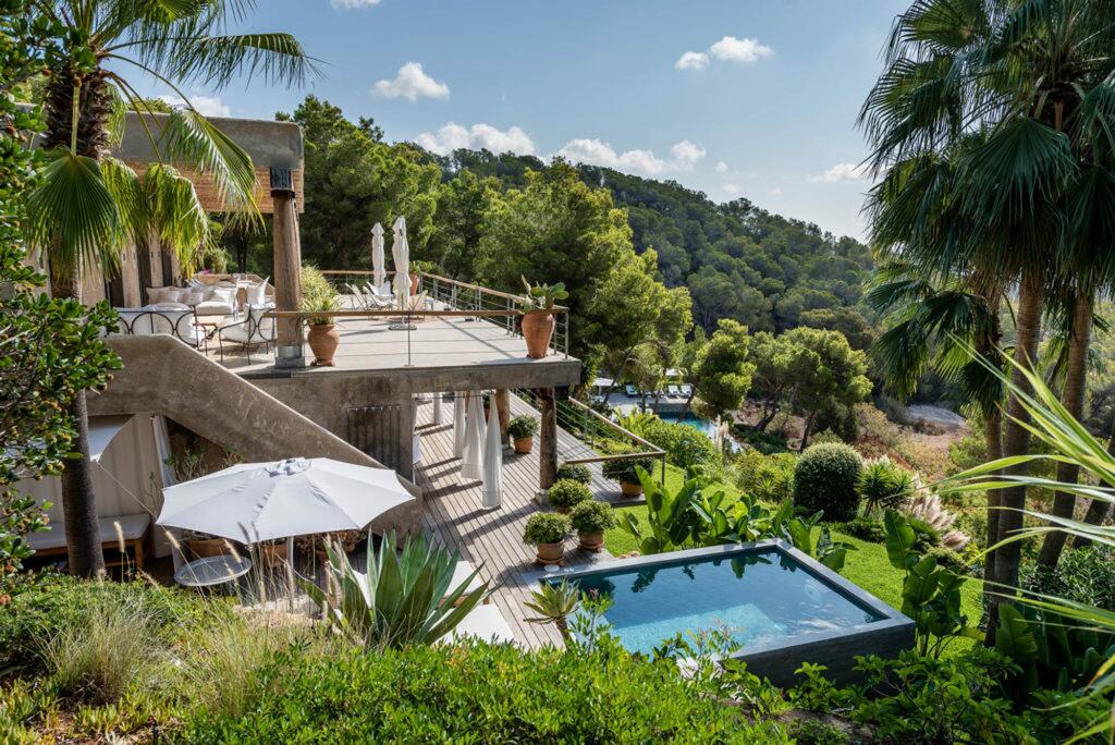 Villa moderne à Es Cubells avec vue sur la mer Ibiza été 2020