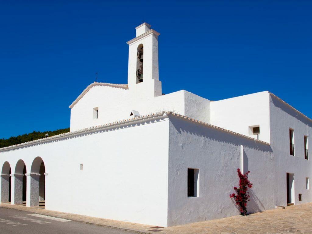 Ibiza Sant Mateu D Albarca San Mateo White Church