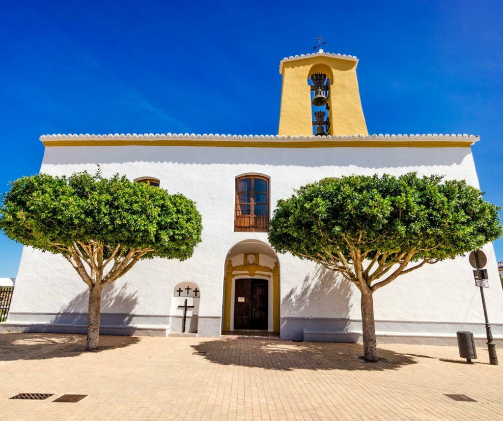 Church in Santa Gertrudis Ibiza