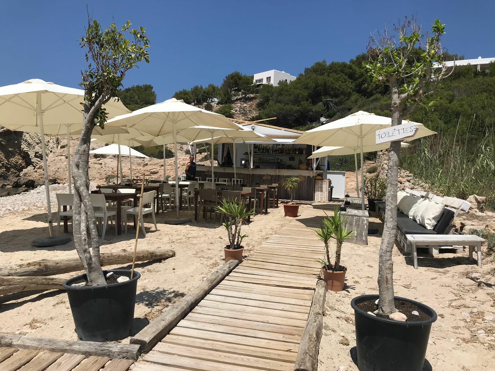 Chiringuito Cala Codolar Ibiza Cala Tarida