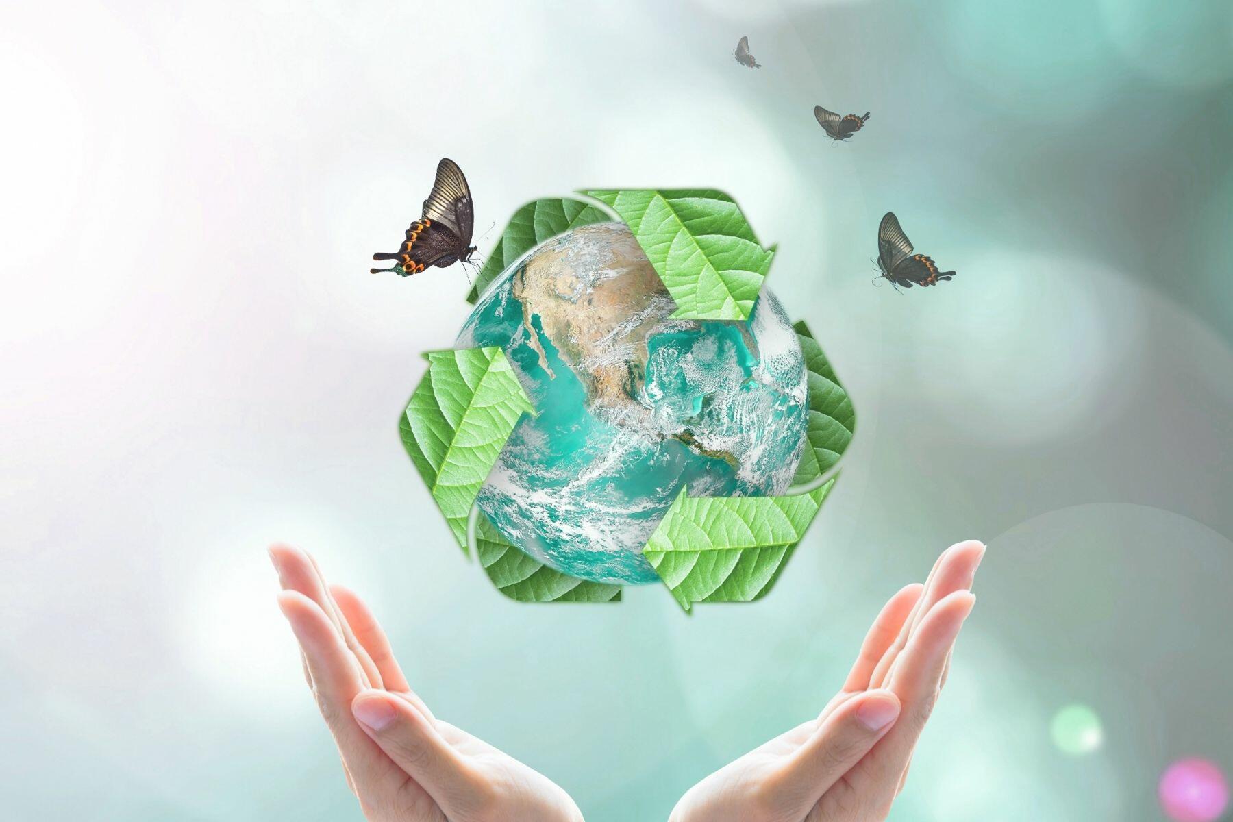 Waste recycle management, eco friendly concept