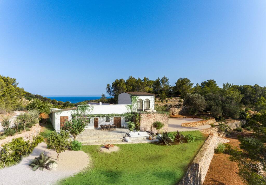 villas vue mer a san juan ibiza