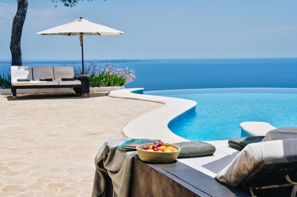 Location d'une villa de luxe à Ibiza